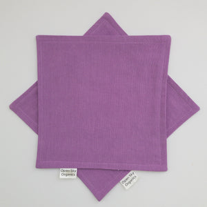 Lavender Organic Cotton Cloth Napkin