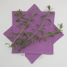 Load image into Gallery viewer, Lavender Organic Cotton Cloth Napkin