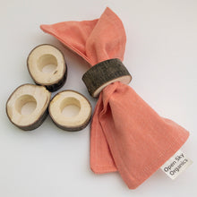 Load image into Gallery viewer, Peach Organic Cotton Cloth Napkin