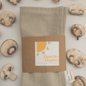 Light Brown Organic Cotton Cloth Napkin