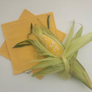 Light Yellow Organic Cotton Cloth Napkin