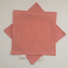 Load image into Gallery viewer, Peach Organic Cotton Cloth Napkin